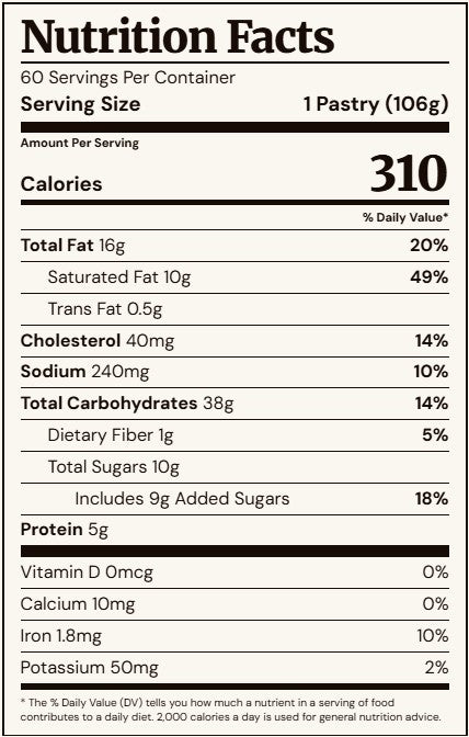 Nutrition Facts